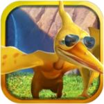 talking flying pterosaur android application logo